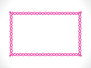 abstract artistic border