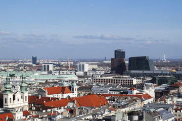 Obraz premium Panorama di Vienna