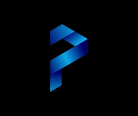 Letter P logo