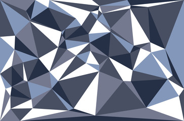 Fototapeta premium Triangle polygonal abstract design