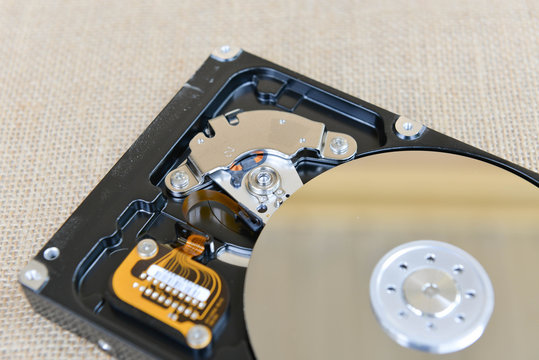 Harddisk drive in naked