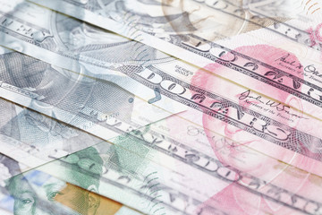 Dollar und Renminbi
