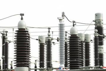 Transformatoren im Elektrizitätswerk