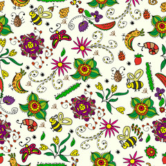 seamless floral pattern