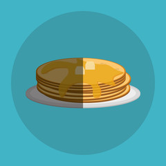Breakfast icon design, vector illustration