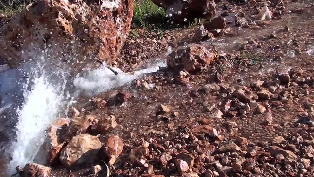 water loss leakage of water