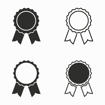 Award  vector icons.