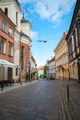 Fototapeta na wymiar Vilnius old town, Lithuania