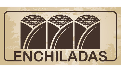 Enchiladas vector