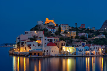 Kastellorizo at night