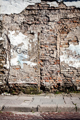 Old street wall