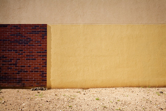 Yellow Plaster Wall