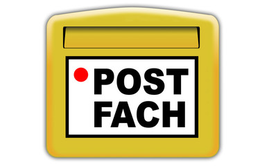Briefkasten mit Postfach