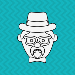 hipster style design 