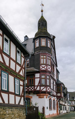 Obraz premium Historic houses in Braunfels, Germany