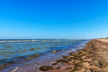 Blue sky,sun and sea