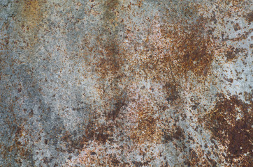 old weathered rusted metal background