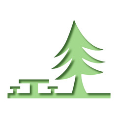 Logo emplacement pique nique.