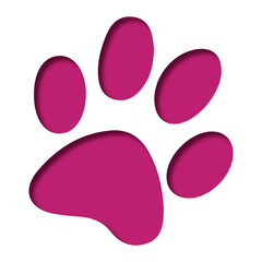 Logo empreinte animal.