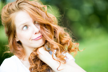 Portrait einer schönen Frau