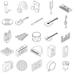 Music Icons set