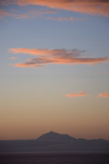 Blick von La Palma zum Teide, Teneriffa