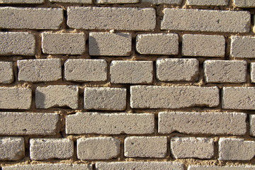 old white brick walls