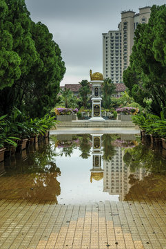 park in Melaca, Malaysia