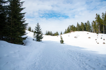 Mountain landscape in Germany