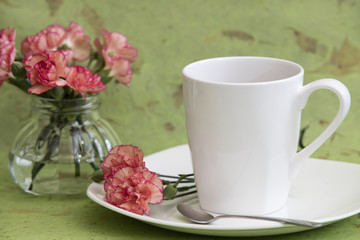 Carnations and Tea