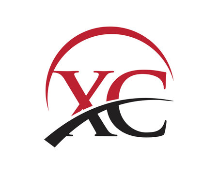 XC red letter logo swoosh