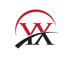 YX red letter logo swoosh