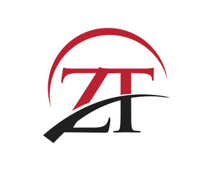 ZT red letter logo swoosh