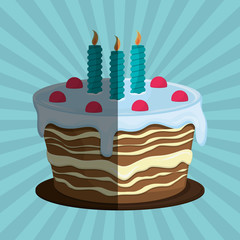 Cake icon design