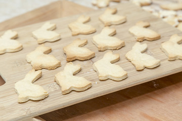 Baked Cookies in the Kitchen