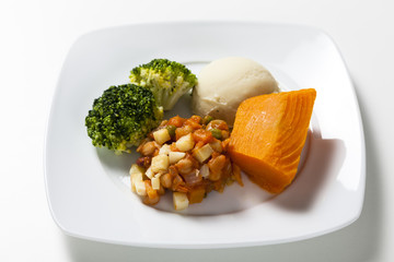 Bean hotpot with vegetables