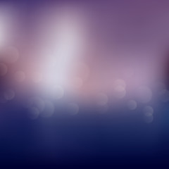 Magic blurred abstract background with highlights. Vector illustration. 