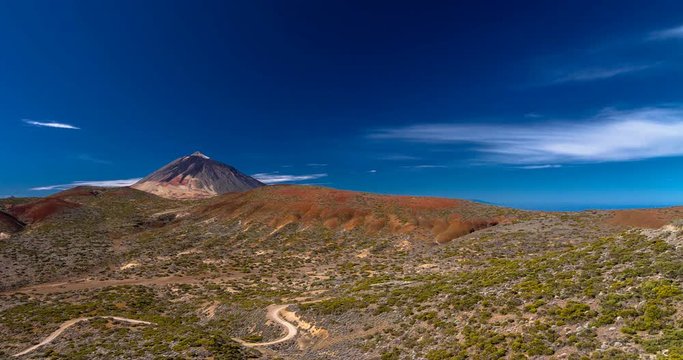 4K Timelapse, Pico Del Teide, Tenerife, Spain