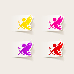 realistic design element: angel