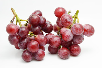 glass and red wine grape fruit 