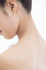 Naklejka premium 女性の背中