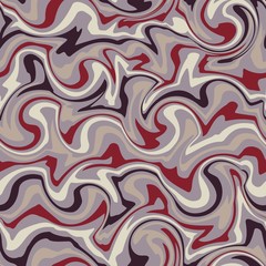 Vector seamless pattern, optical illusion geometric background.