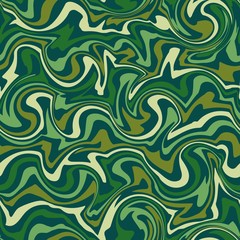 Vector seamless pattern, optical illusion geometric background.