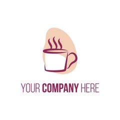 cafe Cafe logo icon vector
