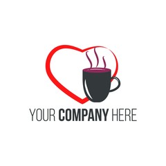 cafe Cafe logo icon vector