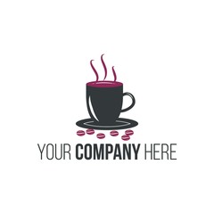 cafe Cafe logo icon vector