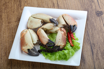 Crab claws