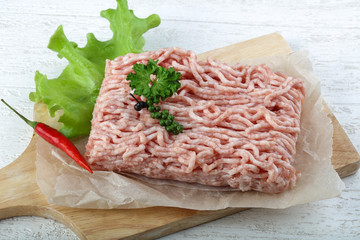Raw minced meat