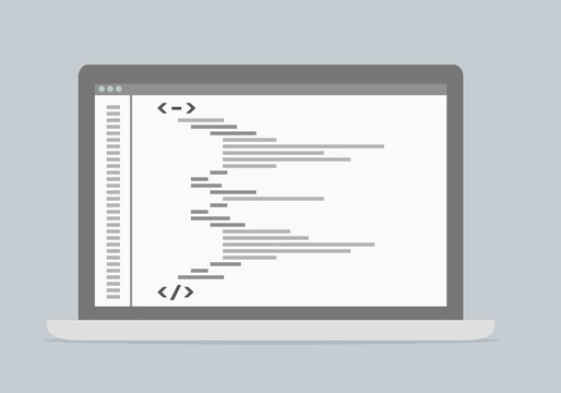 laptop code Programming