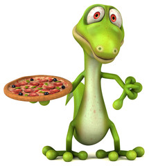Fototapeta premium Fun lizard
